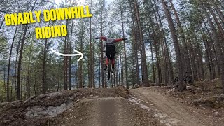 Downhill Riding In Nesbyen  Vlog [upl. by Goeger]