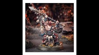 Age of Sigmar  Khorne Bloodbound Exalted Deathbringer with Impaling Spear The Unboxing [upl. by Oilut370]