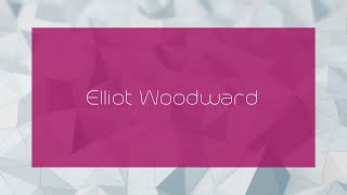 Elliot Woodward  appearance [upl. by Stucker]