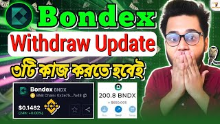 Bondex New Update  Bondex Airdrop Season 1  Bondex Mining 3 Tasks Complete  Bondex Listing Date [upl. by Siradal801]