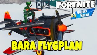 BARA FLYGPLAN I FORTNITE AIR ROYALE NYA PÅSKSKINS [upl. by Eenram]