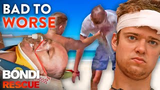 When Things Go From Bad To Worse 1 Hour of Bondi Rescue Full Episode Marathon [upl. by Conah660]