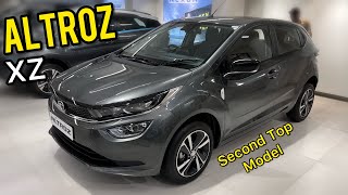 Tata Altroz XZ 2023 🔥 Altroz Second Top Model Review 🔥 Price Features Specs amp All Details [upl. by Sahcnip966]