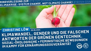 Klimawandel Gender und die falschen Antworten der grünen Gentechnik  Fridays for Future [upl. by Genna]