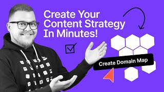 Create your Content Strategy in Minutes Introducing Surfers Domain Map [upl. by Naired295]