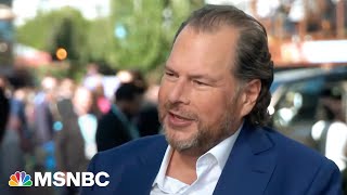 Youre about to see another gold rush Salesforce CEO Marc Benioff on remote work solving SF [upl. by Turpin465]