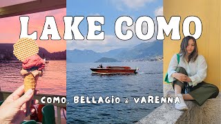 Lake Como Italy 🇮🇹 Milan to Lake Como Vlog  Exploring Varenna amp Bellagio  Italy Travel Vlog 2023 [upl. by Eelyrehc818]