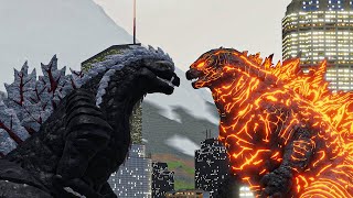 New Thermo Godzilla Vs Godzilla Ultima Roblox Kaiju Arisen [upl. by Koloski]