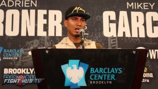 THE FULL ADRIEN BRONER VS MIKEY GARCIA POST FIGHT PRESS CONFERENCE [upl. by Kolivas404]