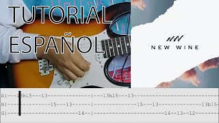 Levántate y Resplandece  New Wine  Tutorial Guitarra Solo ► David Jara 🔥🎸 [upl. by Terbecki]