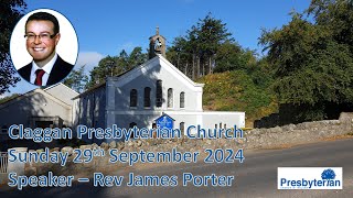 Claggan Presbyterian Church Service Sunday 29th September 2024 [upl. by Adlecirg107]