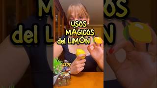 USOS MÁGICOS del Limón 🍋 magiablanca hechizos witch limpiezaenergetica bruja tips [upl. by Wj]