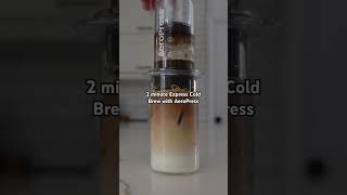 Express cold brew with AeroPress — check out the full recipe on our channel aeropressrecipe [upl. by Ysiad94]