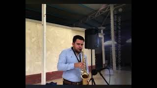 ProbablementeCristian Nodal y David Bisbal  Cover Brandon Saxofonista 🎷cristiannodal sax [upl. by Aikyt]