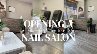 Opening A Nail Salon Inspection  Taxes  Salon Supplies [upl. by Harvey]