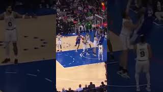 Joel Embiid dunk use my prize picks code  PR9P70ZZN youtubeshorts reels nba basketball [upl. by Yerfej]