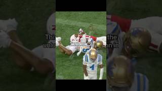 This INT is so UNLUCKY😭🍀youtubeshorts football collegefootball footballshorts [upl. by Soracco590]