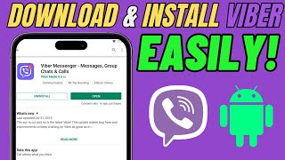 How To Download amp Install Viber On Android Mobile 2024 [upl. by Drain]