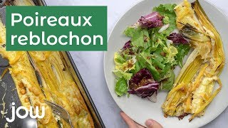 Recette de Poireaux Reblochon [upl. by Mitzi]