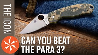 Beat the Icon Spyderco Para 3 vs Alternatives [upl. by Rihat]