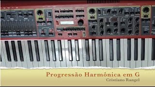 🔴 Progressão Harmônica em G [upl. by Angelo]