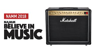 Namm 2018 Marshall DSL40CR Sound Demo no talking [upl. by Nnauol]