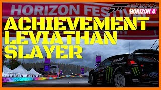 ORZA HORIZON 4 FORTUNE ISLAND LEVIATHAN RACEACHIEVEMENT also Fortune island SECRET ACHIEVEMENT [upl. by Lekkim40]