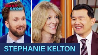 Stephanie Kelton  “Finding the Money” amp “The Deficit Myth”  The Daily Show [upl. by Eceinert197]