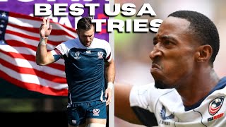 Best Tries in USA Rugby History [upl. by Sirovart727]