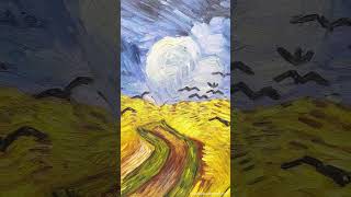 Wheatfield with Crows Oil Painting Reproduction  Vincent van Gogh [upl. by Adnuahs]