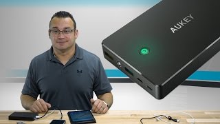 AUKEY 20000mAh Quick Charge 30 Portable Charger [upl. by Durham324]