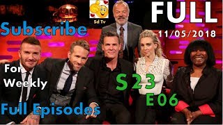 Full Graham Norton Show S23E06 Ryan Reynolds Josh Brolin David Beckham Vanessa Kirby [upl. by Zavras]