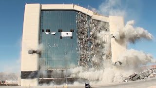 Extreme Fastest Building Demolition Compilation Construction Demolitions With Industrial Explosive [upl. by Jala874]