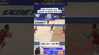 Dramatic match 😱 USA vs Iran [upl. by Ardek]