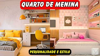 Decoração de Quarto de Menina Adolescente  Quarto Decorado Feminino Simples [upl. by Rowe647]