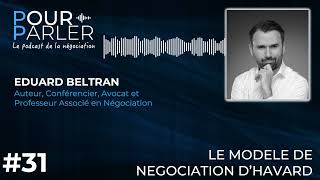 POURPARLER  Le modèle dHarvard en Négociation  Eduard Beltran [upl. by Assyram739]