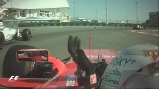 2017 Russian Grand Prix Vettel Chases Bottas On Final Lap [upl. by Heid]