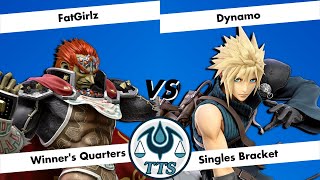 Tip the Scales 63  Winners Quarters  FatGirlz Ganondorf vs DCG  Dynamo Cloud [upl. by Milon]