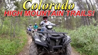 Trail riding the Colorado mountains Taylor park amp Tincup July 26th 2016 [upl. by Neelhtakyram138]