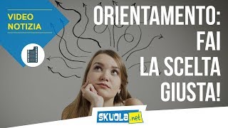 Orientamento scolastico i consigli per scegliere la scuola giusta per te [upl. by Kreit]