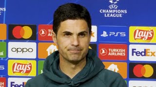 🔴 LIVE  Mikel Arteta and Leandro Trossard prematch press conference  Bayern Munich v Arsenal [upl. by Adnerak]