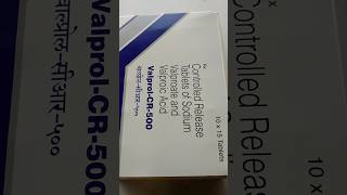 ValprolCR 500 mg tablet [upl. by Chemesh293]