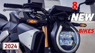 08 NEW UPCOMING BIKES IN INDIA 2024  8 UPCOMING BIKES 2024 [upl. by Court]