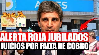 🛑Alerta Roja Jubilados❗ Recortes Masivos en Pagos e inician Juicios por falta de Cobro en ANSES 2024 [upl. by Yggam900]