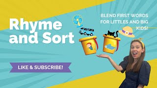 Rhyming for Toddlers and Kindergarten Onset and Rime to teach Rhyming for Toddlers and Kindergarten [upl. by Wooldridge827]