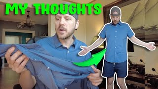 COOFANDY Mens Muscle Fit Dress Shirts Review [upl. by Rachel]