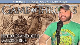 GAME OF THRONES  Histories amp Lore Season 1  FIRST TIME REACTION [upl. by Mavis]