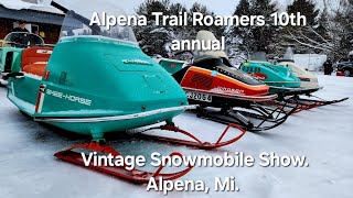 Alpena MI Snowmobile show 2024 [upl. by Elleniad]