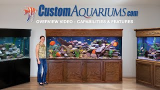 Custom Aquariums Overview Video  Capabilities amp Features [upl. by Celeski35]