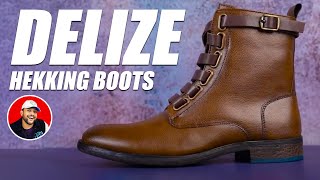 Delize Hekking boots for Men  UNBOXING amp Review Ankush Kumar By ONE CHANCE [upl. by Nyl]